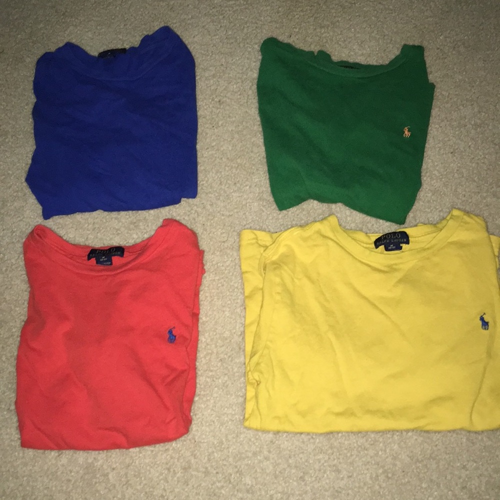 Four Kids Polo Ralph Lauren T-Shirts